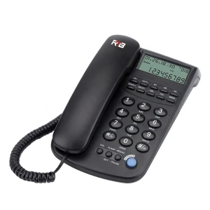 China Supplies Home Caller Id Fixed Corded Landline Telephone