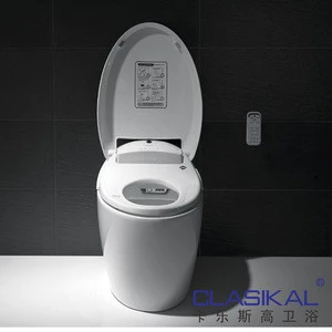 China supply sanitary ware products one piece bathroom intelligent toilet