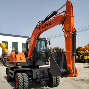 China wheel Excavator ace ns payloads LY85-9 plate compactor