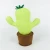 Import Chinese designer interior accessories furnishing home decoration green felt pot cactus toy with polyester filled from China