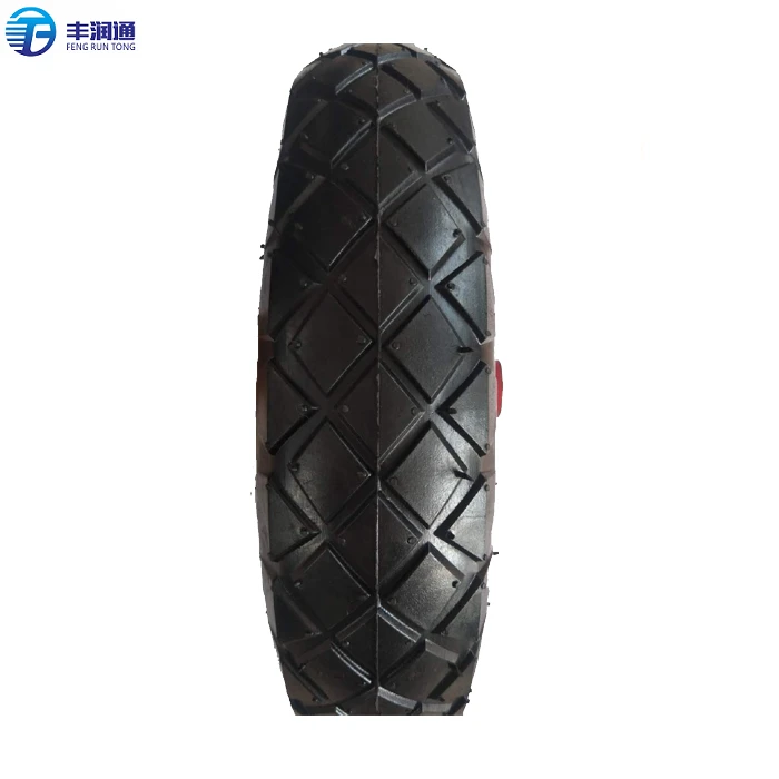 Chinese factories are selling big rubber wheels that are flexible enough to carry heavy loads.Type 4.00-8 agricultural wind whee