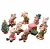 Import Christmas Decorations For Home Cute Mini Resin Decorations Christmas Gift from China