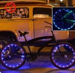 Christmas  Gift Bike Accessories Wholesale  LED Programmable bicycle Wheel Light