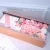 Clear Acrylic Flower Box For Wedding Decorative Preserved Rose Flower Display Storage Box artificial  dried flower