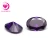 Import clear gem stones violet color oval-shape cz stone from China