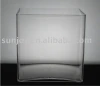 clear plastic vase,acrylic cube vase