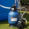 Clear Sand Filter Pump for Above Ground Pools, 12-inch, 110-120V with GFCI