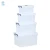 Import Clear Transparent Large Plastic Clothes Storage Containers Tote Bin Box with Lid from China