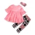 Import Clothes sets kids children&#039;s clothing cheap girls&#039; clothing set from China
