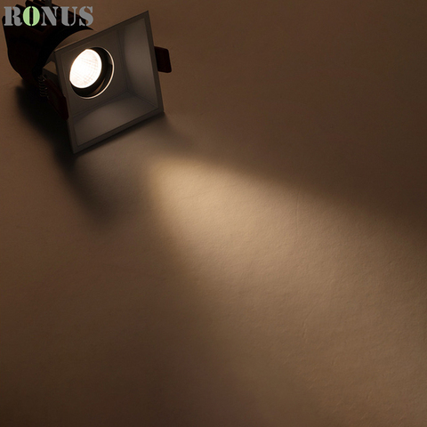 Square Led Spotlight Buy Cob Square Led Spotlight Anti Glare Ugr Adjustable 7w 5w Spot Light ...