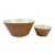Coffee Mug Bowl Plate mix Sizes Set Bamboo Fiber Solid Color Printing Set