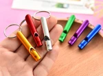 colorful High Quality Aluminum Small cheering Whistle