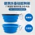 Import Colorful large capacity plastic collapsible pet bowl portable rubber dog bowl from China