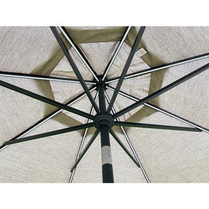 Commercial High End Auto-tilt 360 De Aluminio Flower Base Shadylace Parasol Umbrella