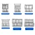 Import Commercial Meat Fridge Display Serve Over Counter Meat Display Fridge Food Refrigerated Display Cabinet from China
