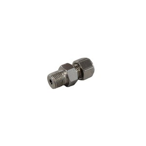 Compression Fitting 1/16&quot; x 1/8&quot;, Stainless Steel, Lava