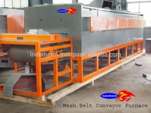 Conveyor Belt Furnace for Heat Treatment of Stainless Steel hardening , annealing ,tempering