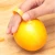 Cook fruit peeler double finger cutter ,orange  hand kitchen peeler gadget