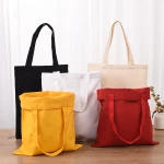 cotton custom printed tote bag plain canvas bag  eco friendly cotton bags organic cotton canvas