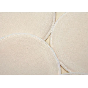 Cotton Round Shape Washable Ladies Nursing Breast Pads