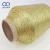 Import CQ China supplier 100D/130TPM High Tenacity Polyester Metallic Yarn for Weaving from China