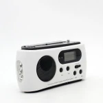 crank emergency solar radio and usb charger for For Home/party/outdoors