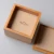 Import Creative custom logo solid wood box small gift packaging bamboo Wedding Luxury Jewelry ring Trinket Box from China