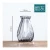 Import Creative vintage Bohemia hand cutting mini transparent glass vase for home decoration from China
