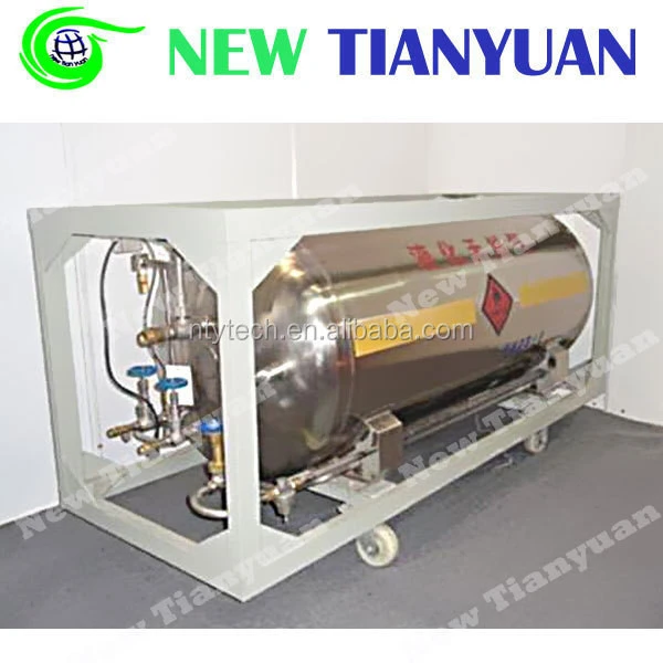 Cryogenic Insulated 1.4MPa Working Pressure LNG Vehicle Cylinder