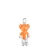Import Custom Best Sale Personality S925 sterling silver 18k Gold plated Enamel bear touses charms pendant for bracelets jewelry making from China