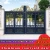 Import Custom cast aluminum explosion-proof villa gate home double gate self - built courtyard aluminum alloy steel anti - theft gate from China