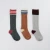 Import Custom children rib knee high socks cotton stockings from China