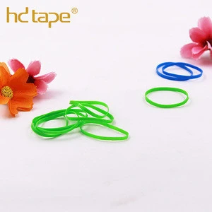 Custom colorful elastic circle rubber/tpu hair band