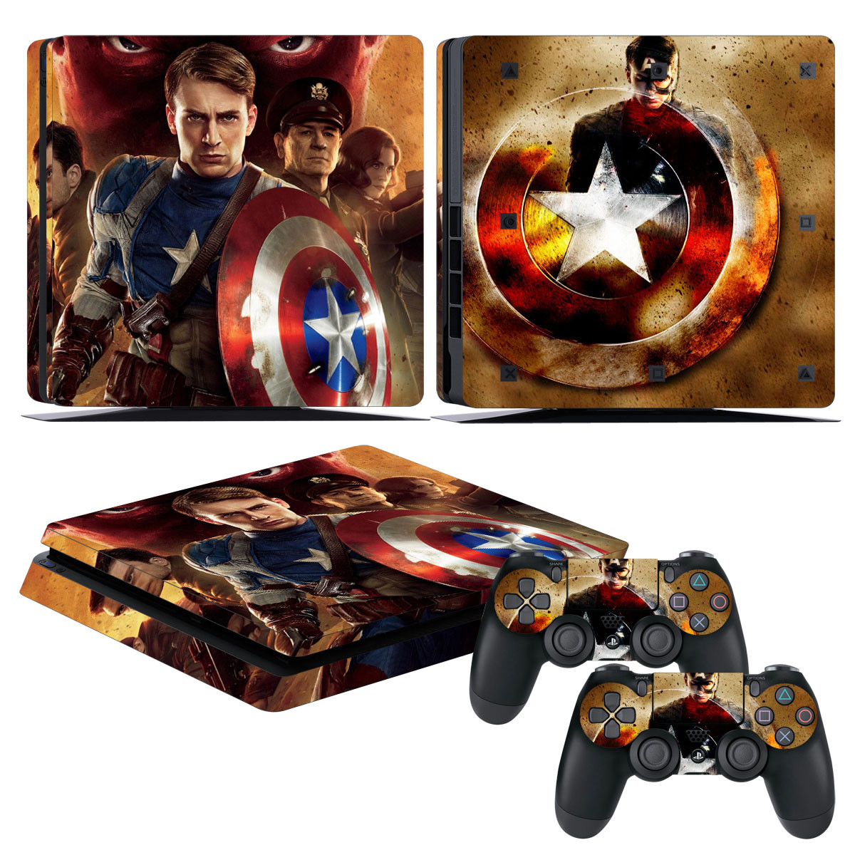 Buy Custom Design Sticker Decal Vinyl Skin For Ps4 Console And ...
