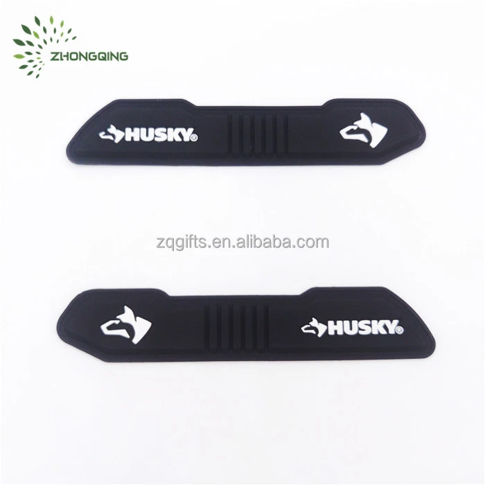 Custom High quality Clear PVC rubber logo patches maker labels