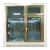 Import Custom Horizontal casement window Sound Insulation tinted glass casement window from China