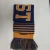 Import custom jacquard acrylic winter sport soccer knitted football team club fan accessories scarf from China