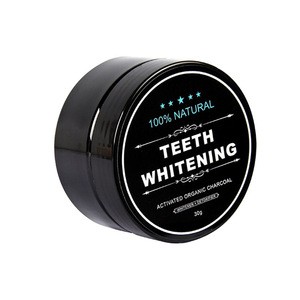 Custom label china supplier activated charcoal teeth whitening Natural Black Coconut charcoal powder