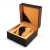 Import Custom Logo Best Selling Wooden Luxury Leather Watch Strap Gift Packaging Box Watch Box with Pillow from China
