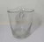 Import custom logo hand blown moet chandon wine champagne glass ice bucket with handle from China