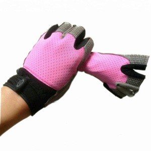 Custom Other Sports Half Finger Women Workout Fitness Gym Gloves wholesale