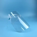 Custom plastic transparent spectacles or glasses face shield , face-shield with glasses spectacles frame for children or adults