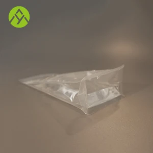 Custom Printed  Clear Breathable Cellophane Plastic Fresh Vegetables Packaging Bag