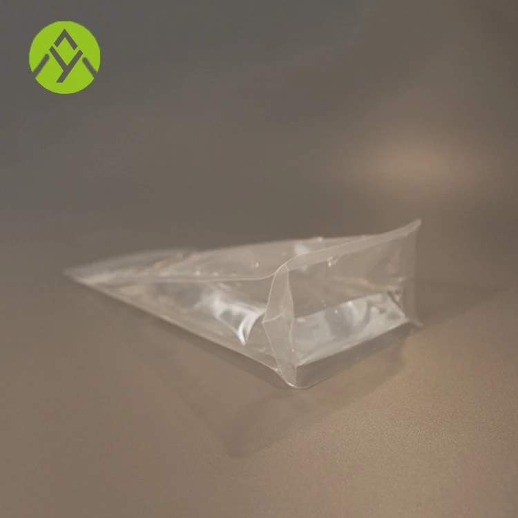 Custom Printed  Clear Breathable Cellophane Plastic Fresh Vegetables Packaging Bag
