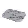 Custom size water absorbent marble texture mat diatom mud diatomaceous earth diatomite bath mat