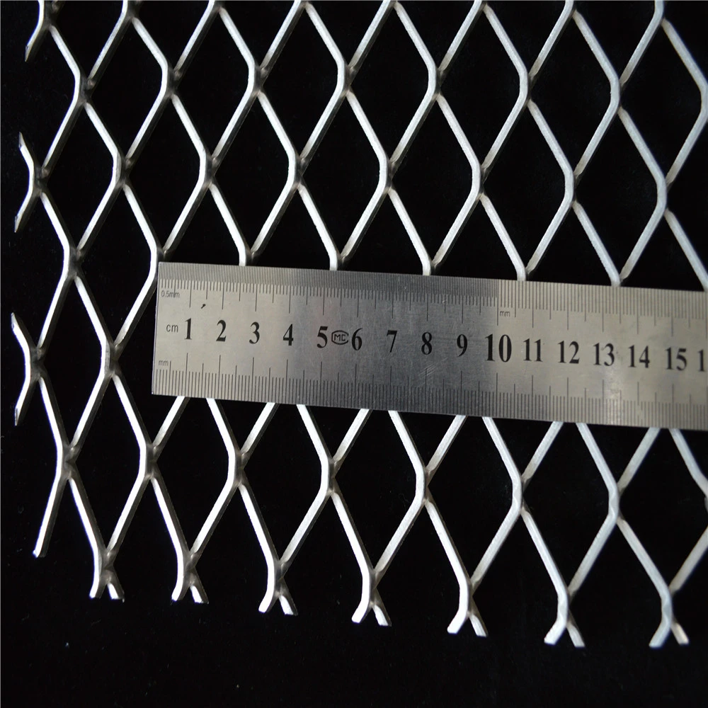 Custom Stainless steel / Aluminum / Galvanized / black wire netting decorative expanded metal mesh