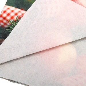 Custom tissue paper dinner tissue culture table napkin double layer