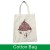 Import custom wholesale cheap standard size natural promotional  tote canvas cotton shopping bag logo from China