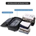 Custom Wholesale Waterproof Xoford Multi Function Backpack Vacuum Storage Bags For Men With Airtight