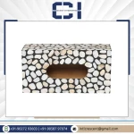 Customizable Bone Inlay Tissue Box Table Decoration Product Unique Tissue Box for Sale at Best Competitive Price